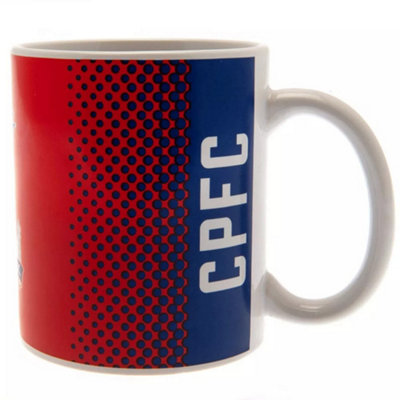 Crystal Palace Fc Fade Mug Blue/white/red (One Size) from B&Q