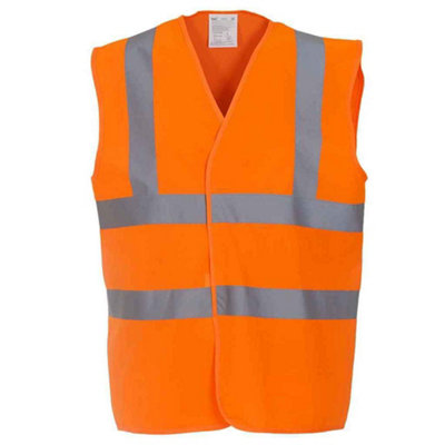  - Yoko Mens Band & Brace Hi-Vis Vest