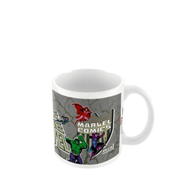 Marvel Comics Make Mine MarvelFayzal Mug Multicoloured (One Size) from B&Q
