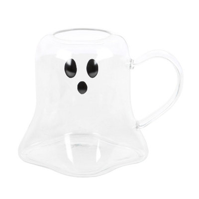 Something Different Ghost Gl Mug Clear (One Size) from B&Q