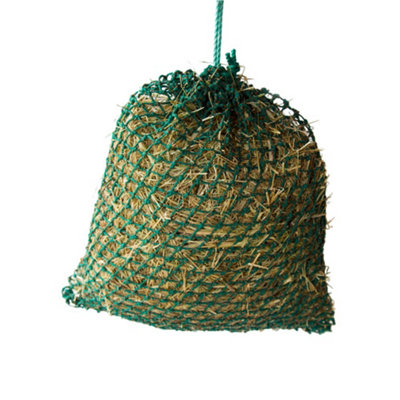 Trickle Net Braided Horse Hay Net Green (4Kg) from B&Q