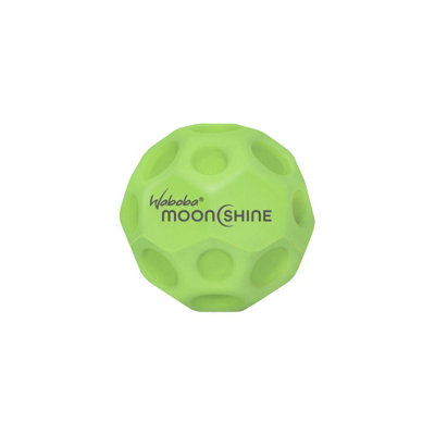 B&Q Green Waboba Moon Shine Logo Bouncy Ball (One Size)
