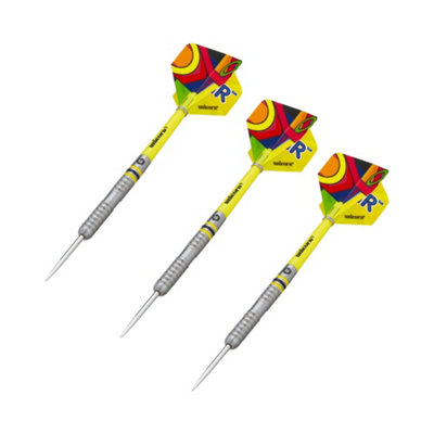 Unicorn (23G, Yellow/Multicoloured) Flair Tungsten Darts Set (Pack Of 3) - Image 4