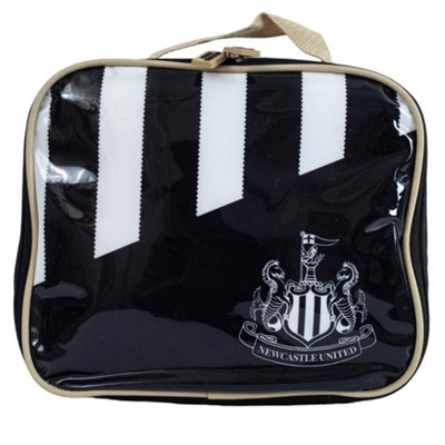 Newcastle United Fc Unisex Black Stripe Lunch Bag In - Image 3