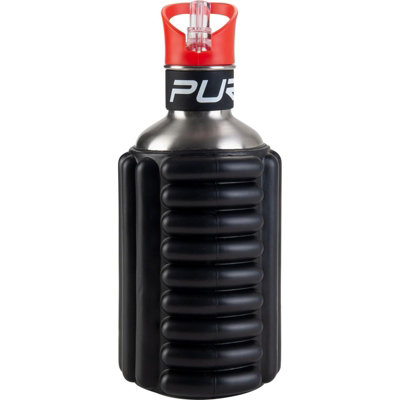 Pure2Improve 1200Ml Yoga Bottle Black (One Size)
