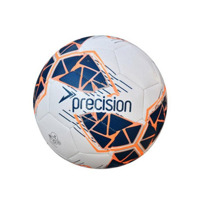 Precision Fusion 2024 Mini Training Ball - White/Navy/Fluorescent Orange / 1 - Image 3