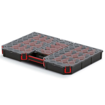 Urbn-Living Urbnliving Large Compartment Parts Storage Organiser Cabinet Screws Carry Case Tool Box