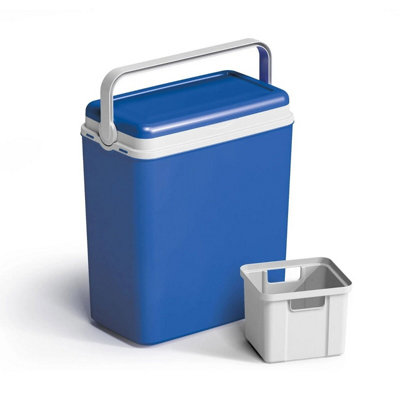 Urbn-Living Urbnliving 47Cm Height 29 Ltr Large Thermal Cooler Freezer Insulated Cool Ice Box Picnic Beach Camping Colour Blue from B&Q