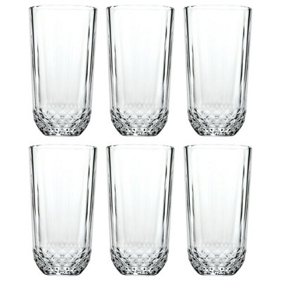 Urbn-Living Urbnliving 345Ml Long Drink Glass Set Of 6 from B&Q