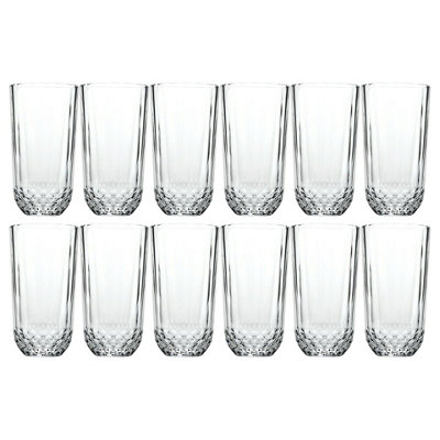 Urbn-Living Urbnliving 345Ml Long Drink Glass Set Of 12 from B&Q