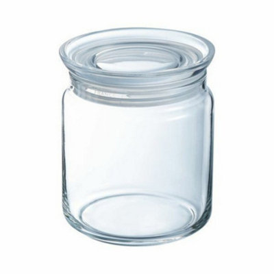 Urbn-Living Urbnliving 750Ml Luminarc Glass Storage Airtight Jar With Lid from B&Q