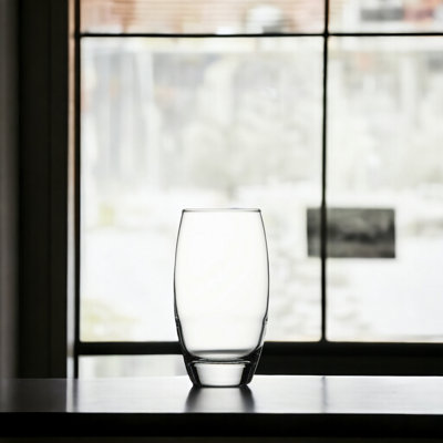 Urbn-Living Urbnliving 15Cm Height Set Of 6 Long Drinking Glasses 500Ml from B&Q