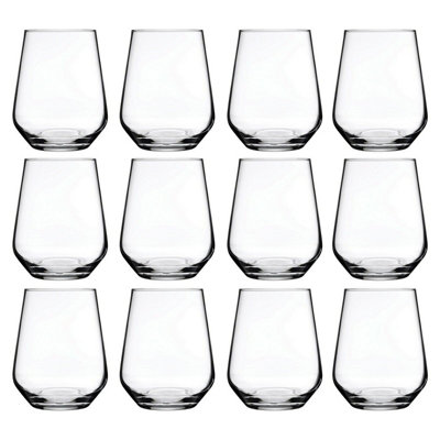 Urbn-Living Urbnliving 9Cm Height 430Ml Drinking Glass Set Of 12 from B&Q