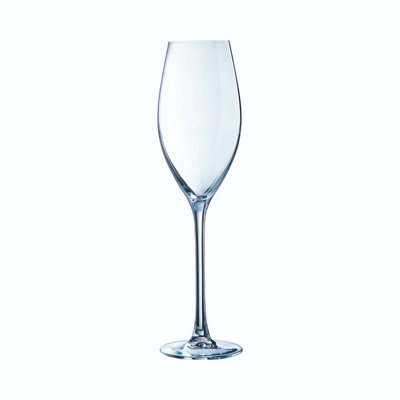 Urbn-Living 240Ml Flute Eclat Cristal D'arque Wine Glass from B&Q