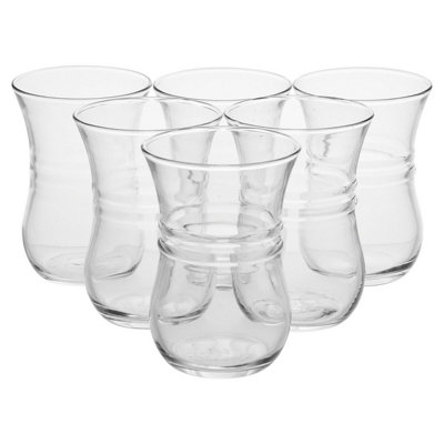 Urbn-Living Set Of 6 Pasabahce Tea Glasses 118Ml from B&Q