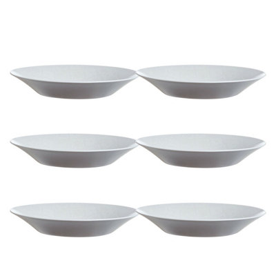 Urbn-Living Urbnliving 23Cm Diameter Grey Soup Bowls Set Of 6 Pcs from B&Q