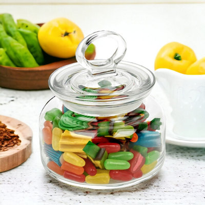 Urbn-Living Urbnliving 8Cm Height Kitchen Jar With Airtight Lid from B&Q