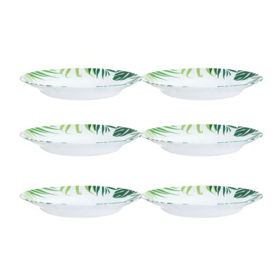 Urbn-Living Urbnliving 22Cm Diameter Jungle Soup Bowls Set Of 6 Pcs from B&Q