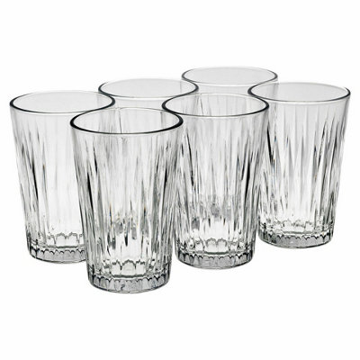 Queensway Home and Dining Queensway Home & Dining 350Ml Highball Drinking Glasses Whiskey Water Juice Tumblers Set Of 6 from B&Q