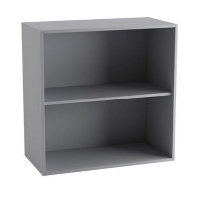 Urbn-Living Urbnliving 60Cm Height Black 2 Tier Wooden Cabinet Storage from B&Q