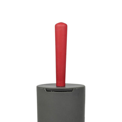 Urbn-Living Urbnliving 42Cm Height Toilet Brush With Holder Silicone Bathroom Wc Easy To Clean from B&Q