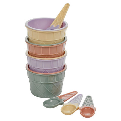 Urbn-Living Urbnliving - 8Pc Ice Cream Set