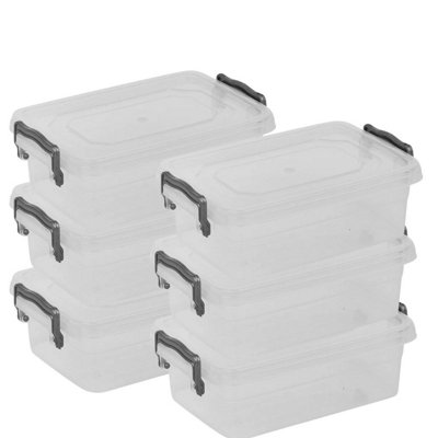 Urbn-Living 650Ml Colormatic Storage Box With Lids Set from B&Q