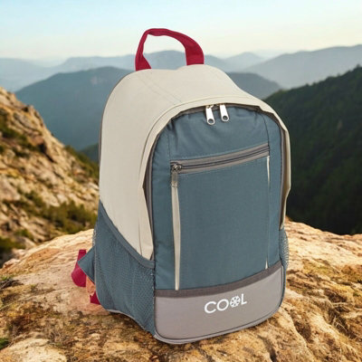Urbn-Living Urbnliving 10L Insulated Ice Cooler Bag Shoulder Rucksack Picnic Camping Hiking Beach from B&Q