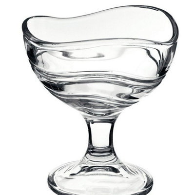 Urbn-Living Bormioli Rocco Set Of 6 Ice Cream Sundae Dessert Glasses from B&Q