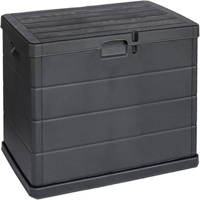 Urbn-Living Urbnliving 200L Large Lockable Garden Storage BoxOutdoor Chest For CushionsToolsToys from B&Q