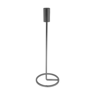 Urbn-Living Urbnliving Metal Candlestick Taper Silver Candle Holder Stand Home Décor Wedding Table Centrepiece from B&Q