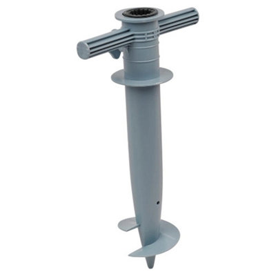 Urbn-Living 19-32mm Screw In Parasol Umbrella Holder Anchor Spikes Stand Beach Garden Pegs-(Set Of 1) from B&Q