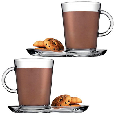 Queensway Home And Dining Pasabahce Cocktail Iced Tea Water Drinking Highball Tumbler Glasses Set 445Ml