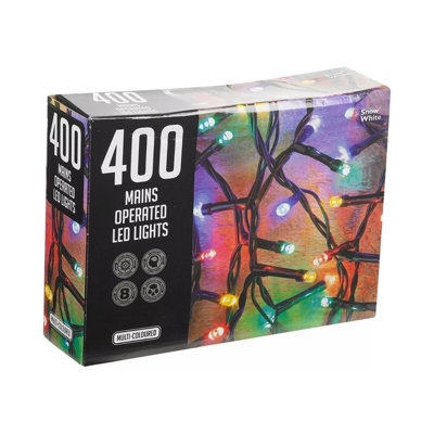 Urbn-Living 400 LightsMulti-Function Led Christmas Tree Lights For Indoor & Outdoor Decoration