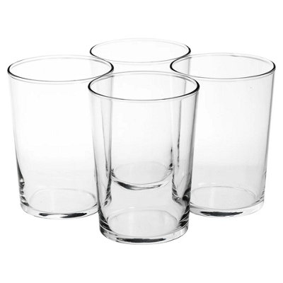 Queensway Home and Dining Queensway Home & Dining Bistro Cocktail Drinking Glasses  Tumblers Barware 510Ml Set Of 4 from B&Q
