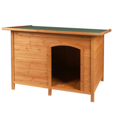 Urbn-Living Urbnliving 80Cm Elevated Wooden Dog House Outdoor Pet Kennel Warm Den Weather Proof Shelter from B&Q