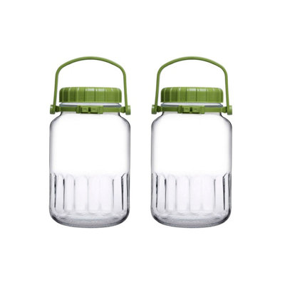Urbn-Living Set Of 24 Liters Pasabahce Clear Glass Food Jar from B&Q