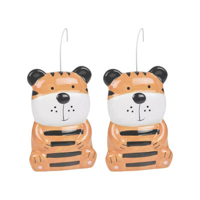 Urbn-Living TiggerSet Of 2Ceramic Hanging Radiator Humidifier Animated Characters from B&Q
