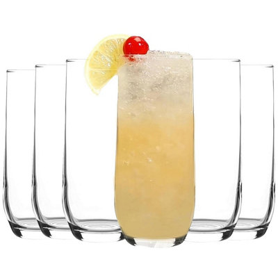 Urbn-Living 6 Pcs Queensway Highball Drinking Glasses from B&Q