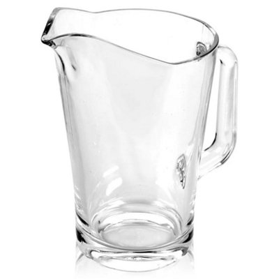 Urbn-Living Pasabahce Large 1.8L Glass Jug Water Pitcher With Handle