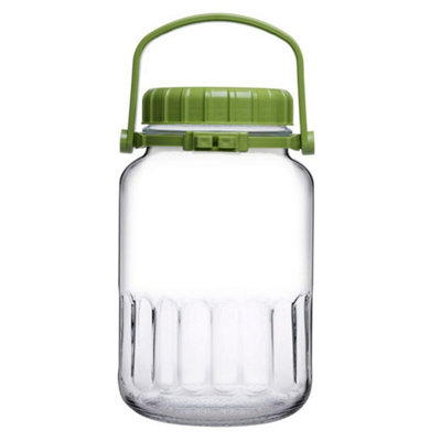 Urbn-Living Set Of 14 Liters Pasabahce Clear Glass Food Jar from B&Q