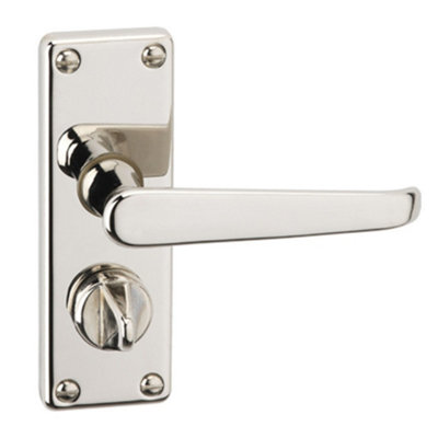 Urbn-Living Polished BrassPlainUrfic Victoria Lever Door Handles