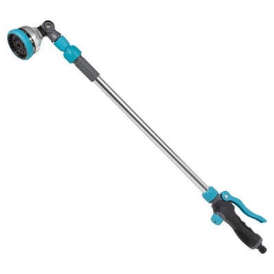 Urbn-Living Telescopic Garden Spray Lance 9 Pattern Extendable Watering Wand Hose Spray Gun from B&Q