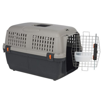 B&Q -  Urbnliving Dog & Cat Pet Carrier Travel Crate Approved Transporter Cage Kennel Box For Car TravelMedium