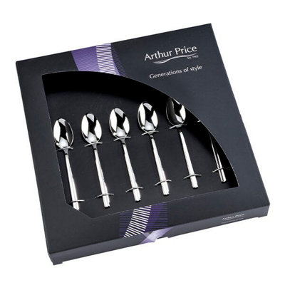 B&Q -  Classic Horizon Box Of 6 Coffee Spoons