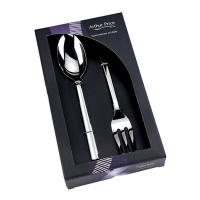 B&Q -  Classic Horizon Boxed Large Serving Spoon And Fork