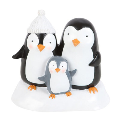 Something Different Unisex Black Resin Penguin Ornament In - Image 3