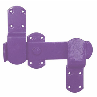 Perry Equestrian Kickover Stable Latches Purple (One Size) from B&Q