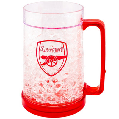 Nal Fc Crest Freezer Tankard Red/clear (One Size) from B&Q