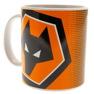 Wolverhampton Wanderers Fc Unisex Yellow Crest Mug In - Image 3